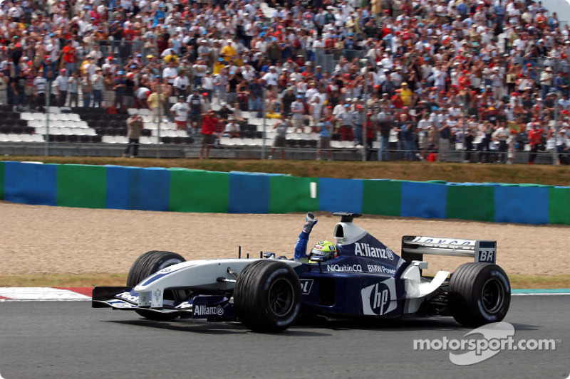 Race winner Ralf Schumacher