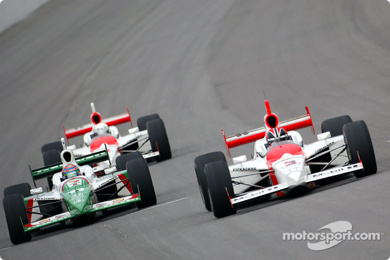 Tony Kanaan et Helio Castroneves