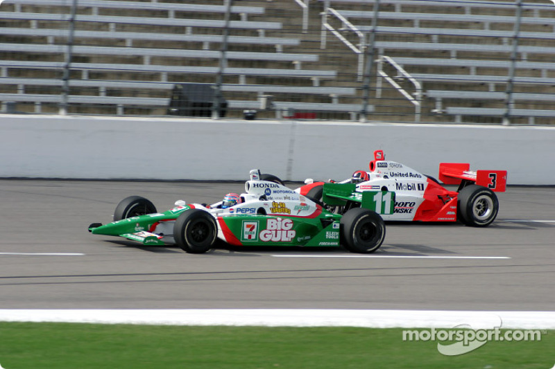 Tony Kanaan et Helio Castroneves