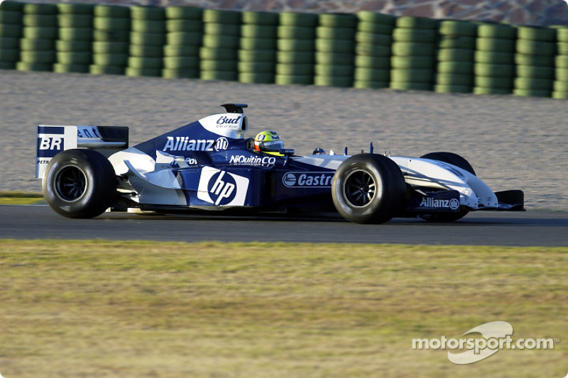 Ральф Шумахер тестує новий Williams FW26 BMW