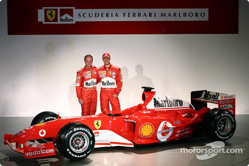 Рубенс Баррікелло, Міхаель Шумахер і Ferrari F2004