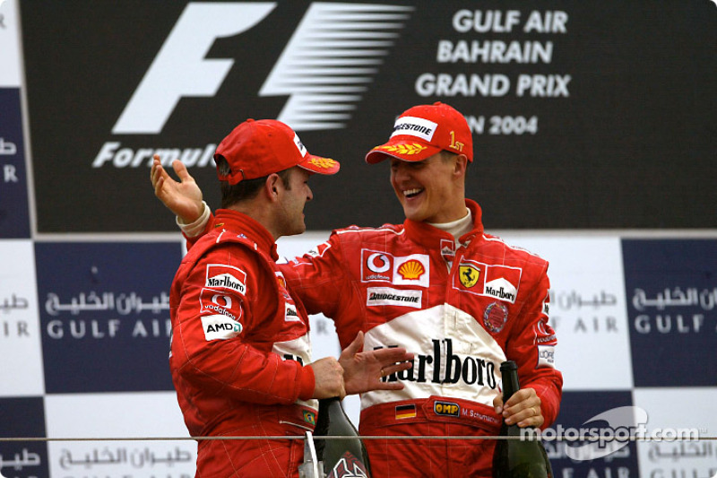 Podium: 1. Michael Schumacher, Ferrari; 2. Rubens Barrichello, Ferrari