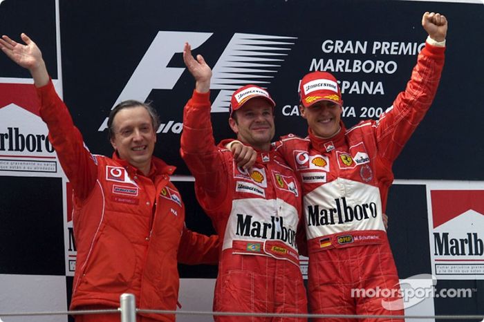 Ferrari: 8 victorias seguidas entre 2003 y 2004