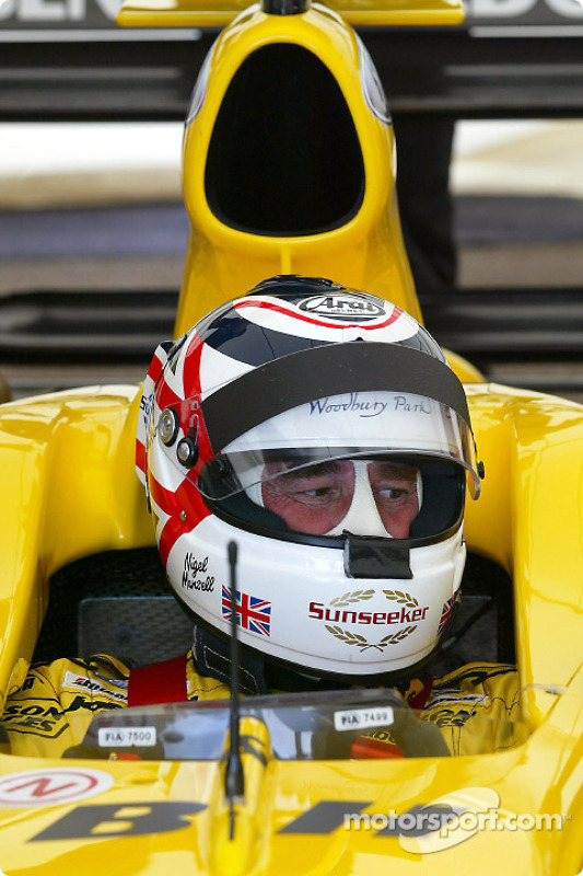 Nigel Mansell. último ganador en Río en F1