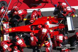 Pitstop for Michael Schumacher