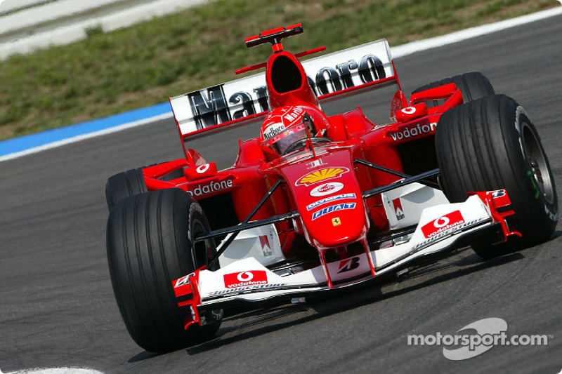 2004 - Hockenheim: Michael Schumacher, Ferrari F2004