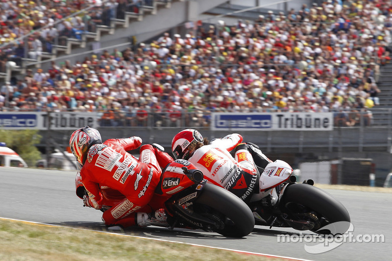 Marco Simoncelli, San Carlo Honda Gresini, Nicky Hayden, Ducati Marlboro Team