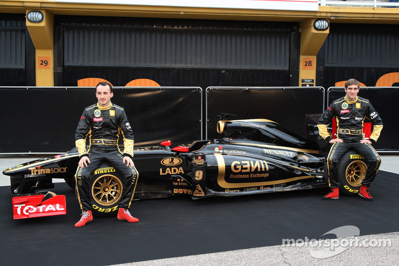 Robert Kubica, Lotus Renault GP, Vitaly Petrov, Lotus Renault GP