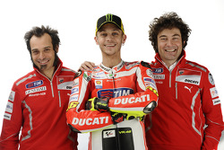 Вітторіано Гуарескі, тестовий гонщик Ducati, Валентино Россі, Ducati