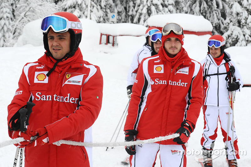 Felipe Massa, Scuderia Ferrari, Jules Bianchi piloto de pruebas Scuderia Ferrari