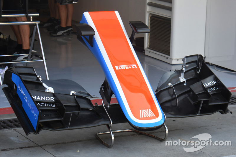 Manor MRT05: Frontflügel
