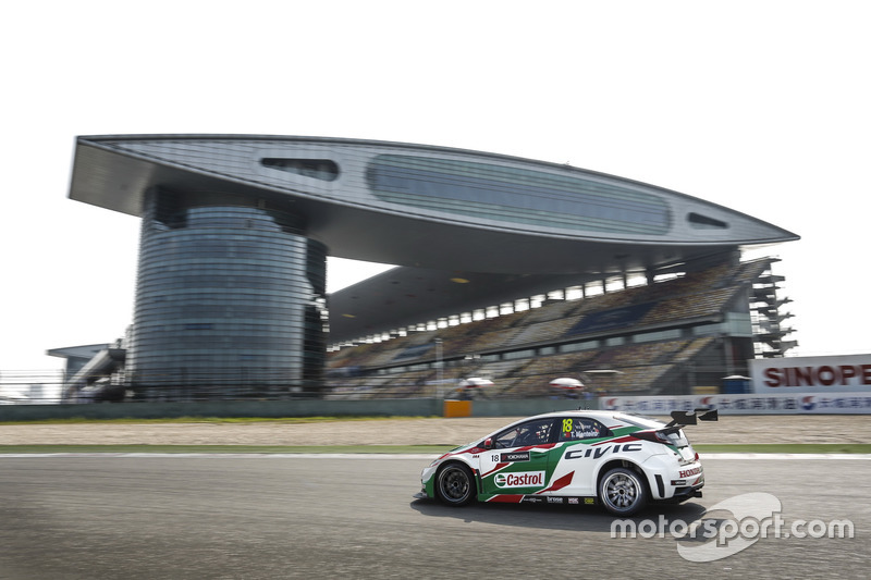 #6: Tiago Monteiro, Honda Racing Team JAS, Honda Civic WTCC