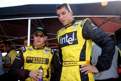 A.J. Allmendinger y Justin Wilson