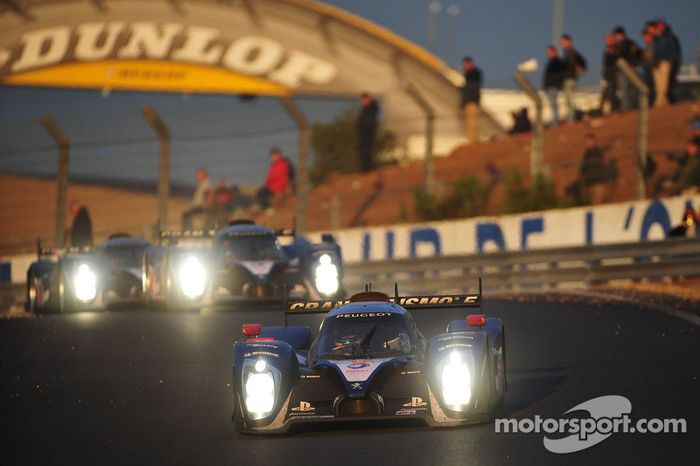 #9 Team Peugeot Total Peugeot 908: Sébastien Bourdais, Simon Pagenaud, Pedro Lamy