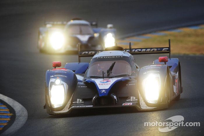 #9 Team Peugeot Total Peugeot 908: Sébastien Bourdais, Simon Pagenaud, Pedro Lamy