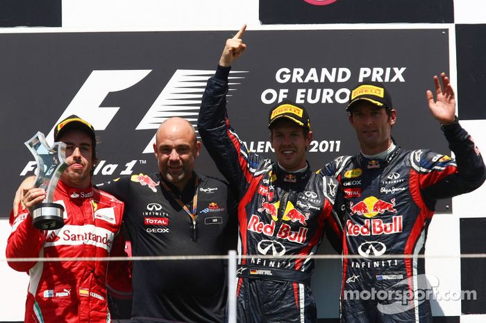 68- Fernando Alonso, 2º en el GP de Europa 2011 con Ferrari