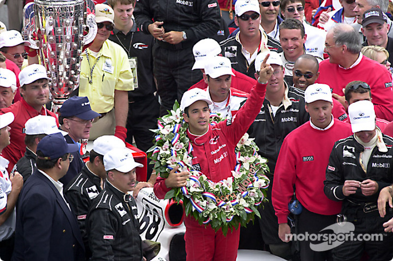 Helio Castroneves, heureux