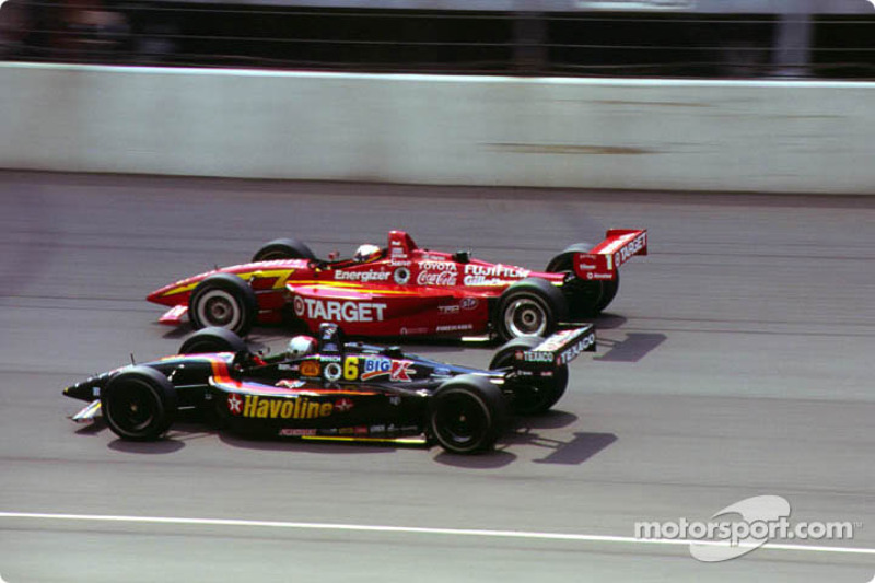 Juan Pablo Montoya und Michael Andretti