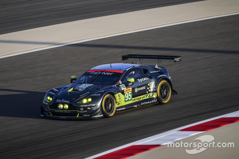 1. LMGTE-Pro: #95 Aston Martin Racing, Aston Martin Vantage GTE: Marco Sorensen, Nicki Thiim