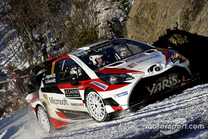 Юхо Хяннинен и Кай Линдстрём, Toyota Yaris WRC