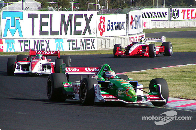 Mario Domínguez, Tora Takagi y Bruno Junqueira