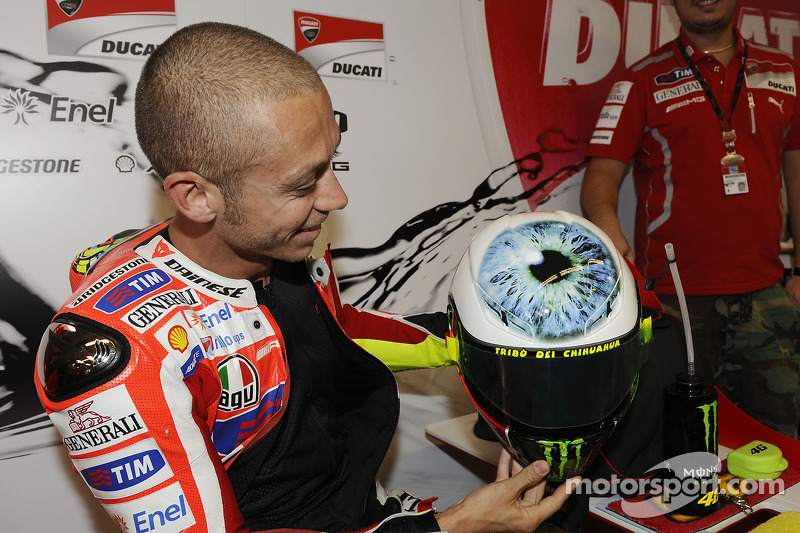 Casco de Valentino Rossi (2011)