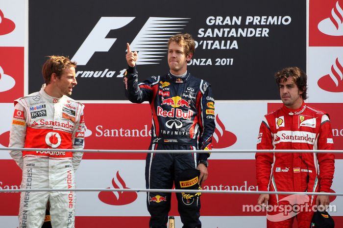 72- Fernando Alonso, 3º en el GP de Italia 2011 con Ferrari