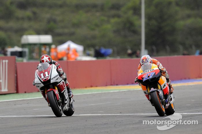 3. GP de Valência 2011 (Ricardo Tormo) - 0s015 - 1º Casey Stoner (Honda) - 2º Ben Spies (Yamaha)

