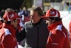 Fernando Alonso, Luca di Montezemolo en Felipe Massa