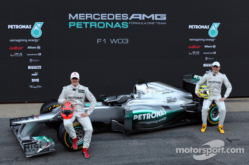 2012: Mercedes F1 W03
