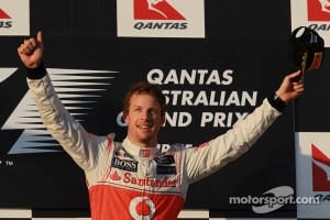 1st place Jenson Button, McLaren Mercedes