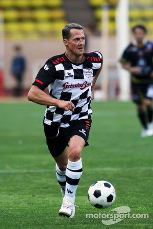 Michael Schumacher, Mercedes AMG F1 at the charity football match