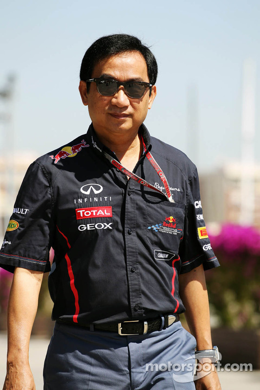 Chalerm Yoovidhya, Red Bull Racing CoOwner at European GP