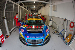 #21 Hitotsuyama Racing Audi R8 LMS: Cyndie Allemann, Akihiro Tsuzuki, Richard Lyons