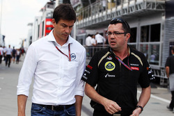 Toto Wolff, Williams NonDirektör ve Eric Boullier, Lotus F1 Takım Patronu