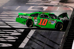 Danica Patrick crashes