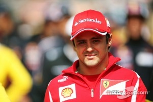 Felipe Massa, Ferrari on the drivers parade