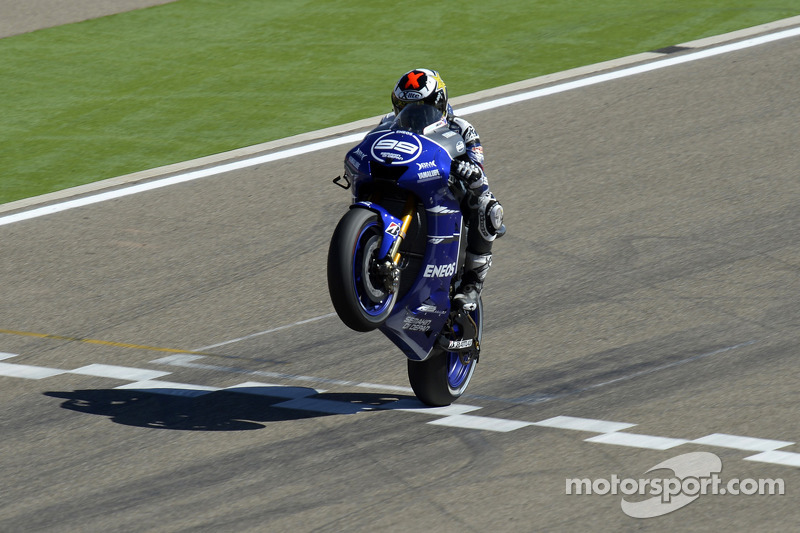 Lorenzo logró su mejor puesto hasta la fecha en Motorland acabando 2º en 2012
