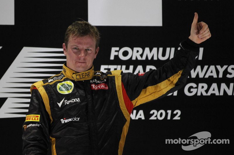 Перше місце Кімі Райкконен, Lotus Renault F1 Team