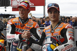 Casey Stoner et Dani Pedrosa