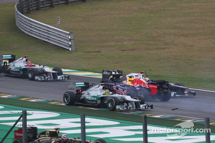 2012: Sebastian Vettel, tricampeón in extremis 