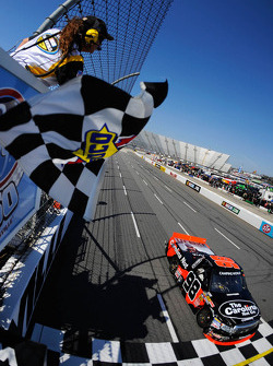 Johnny Sauter takes the win