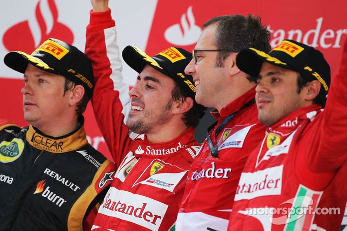 91- Fernando Alonso, 1º en el GP de España 2013 con Ferrari