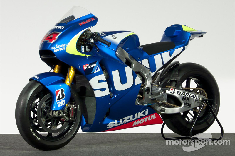 The Suzuki MotoGP prototype