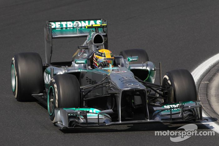 2013: Lewis Hamilton, Mercedes F1 W04