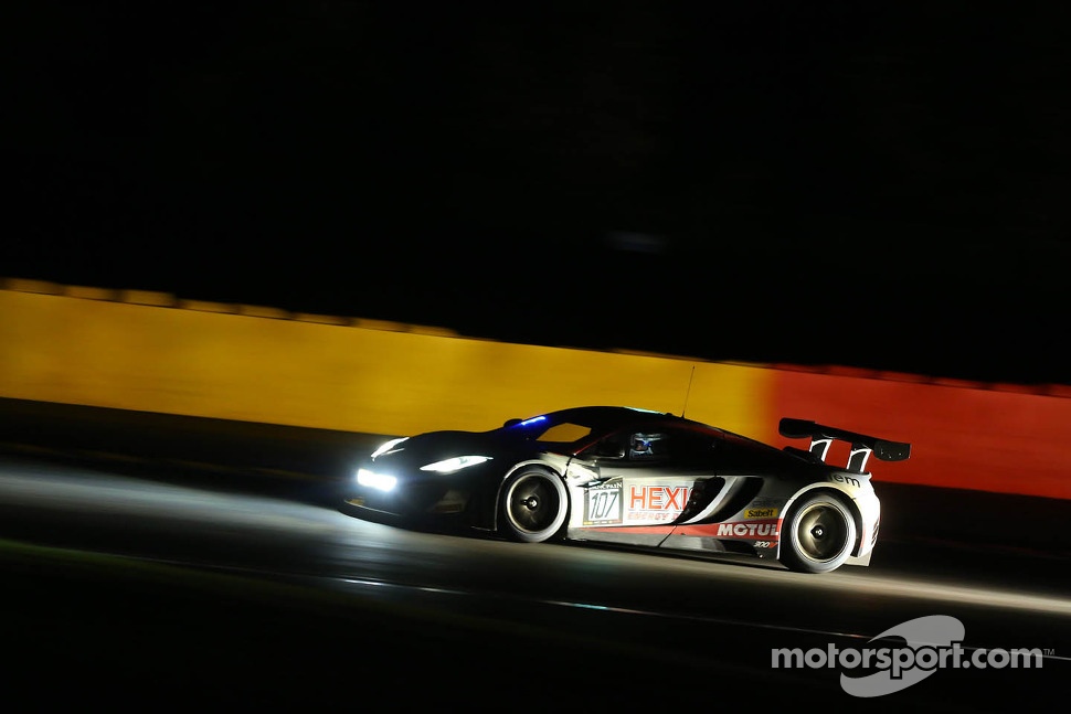 #117 Hexis Racing, McLaren MP4-12C: Olivier Panis, Laurent Cazenave, Come Ledogar, Eric Debard