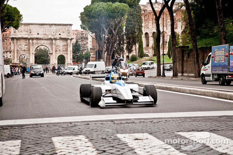 Piloto de prueba Lucas di Grassi, Formula E Rome presentación