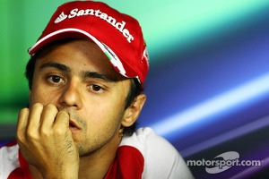 Felipe Massa, Ferrari in the FIA Press Conference