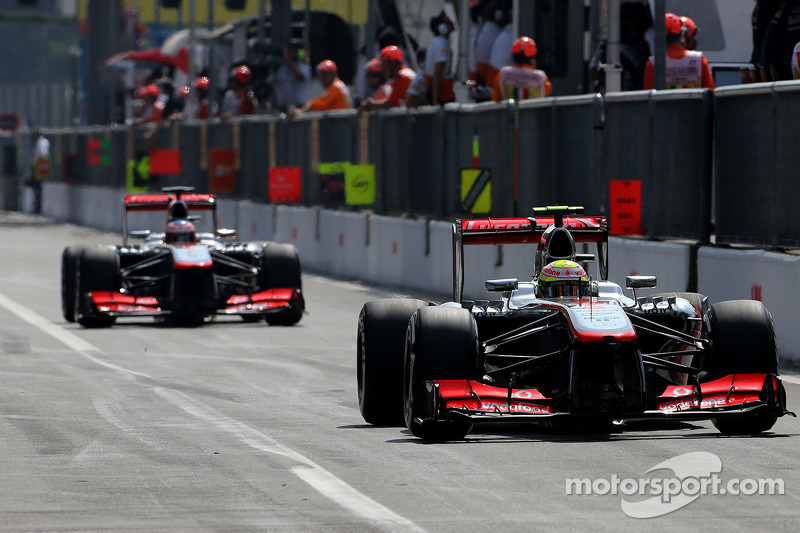 Sergio Pérez, McLaren Mercedes  07