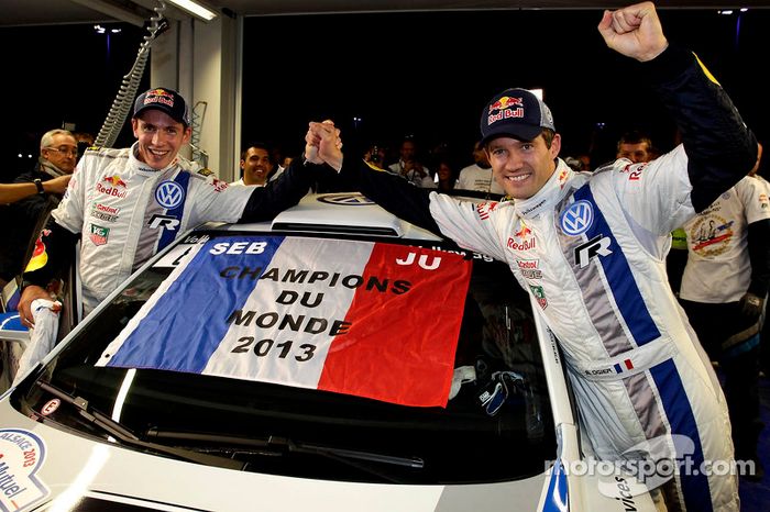 Sébastien Ogier y Julien Ingrassia, campeones del mundial de rallies (WRC) 2013

